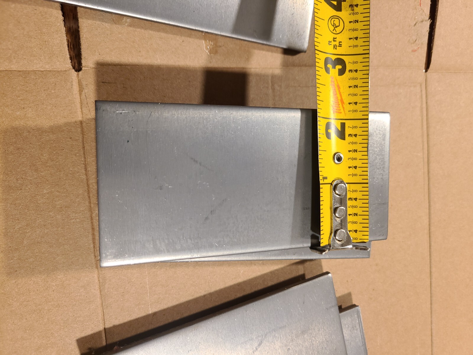20 Practice welding Steel Plates  0.164" Thick. 4 1/2  X 2 1/8