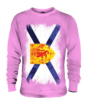 NOVA SCOTIA GRUNGE FLAGGE UNISEX SWEATER PULLOVER PULLI SWEATSHIRT HERREN DAMEN