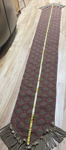 Vintage Christmas Table Runner 120 Inches X 15 Inches