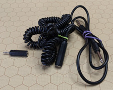 A/V Aux Cable Cord Bundle 3.5mm Male to Male 3.5 Ft / 3.5mm Male - Female 3.5 Ft