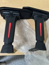 Height Adjustable Chair Armrest Pair Replacement Gaming Chair Arms Set (3D)