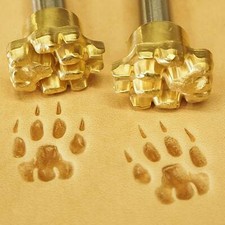 Leather Stamp Tools Lion Paw Stamps Stamping Carving Brass Tool Crafting #529