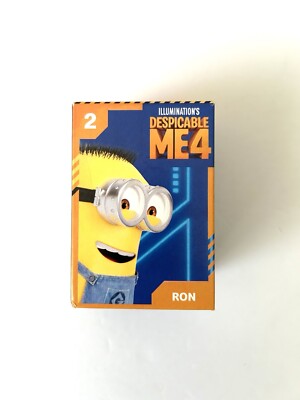 McDonalds Happy Meal No. 2 Despicable Me 4 Ron Minion New In Box