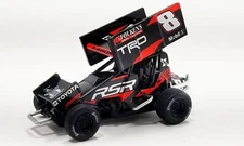 2023 AARON REUTZEL # 8 RSR TOYOTA TRD SPRINT CAR ACME 1:50 WORLD OF OUTLAWS GMP