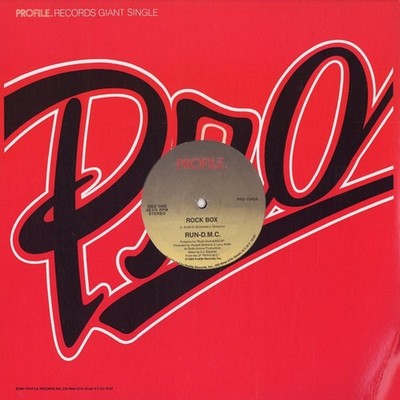 Run DMC - Rock Box (Vinyl 12'' - US - Reissue)