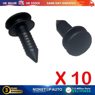 10X Armaturenbrett Türverkleidung Verkleidung Clips Isoliert für FORD W701194 S300