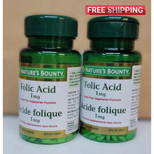UPC 029537000031 product image for 2 x Nature's Bounty Folic Acid 1 mg 150 Tablets Exp July 2026 - FREE SHIPPING | upcitemdb.com