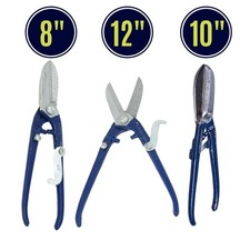 8"10"12"Tin Snips Thin Sheet Shears Metal Cutting Scissors Cutter Plastic