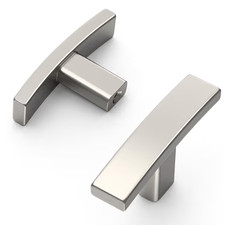 Cabinet Knobs 10 Pack Brushed Satin Nickel 2in Solid Zinc Alloy Drawer Handles 