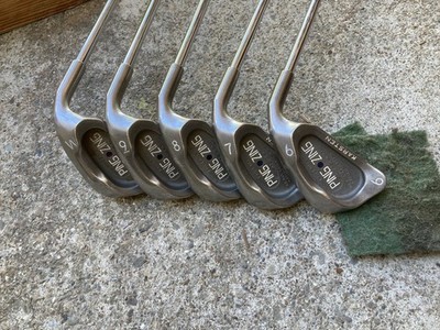 Ping Zing 6789W, Blue Dot , Upgraded Reg Shafts, MatchSerial #   0.75 Ex Long