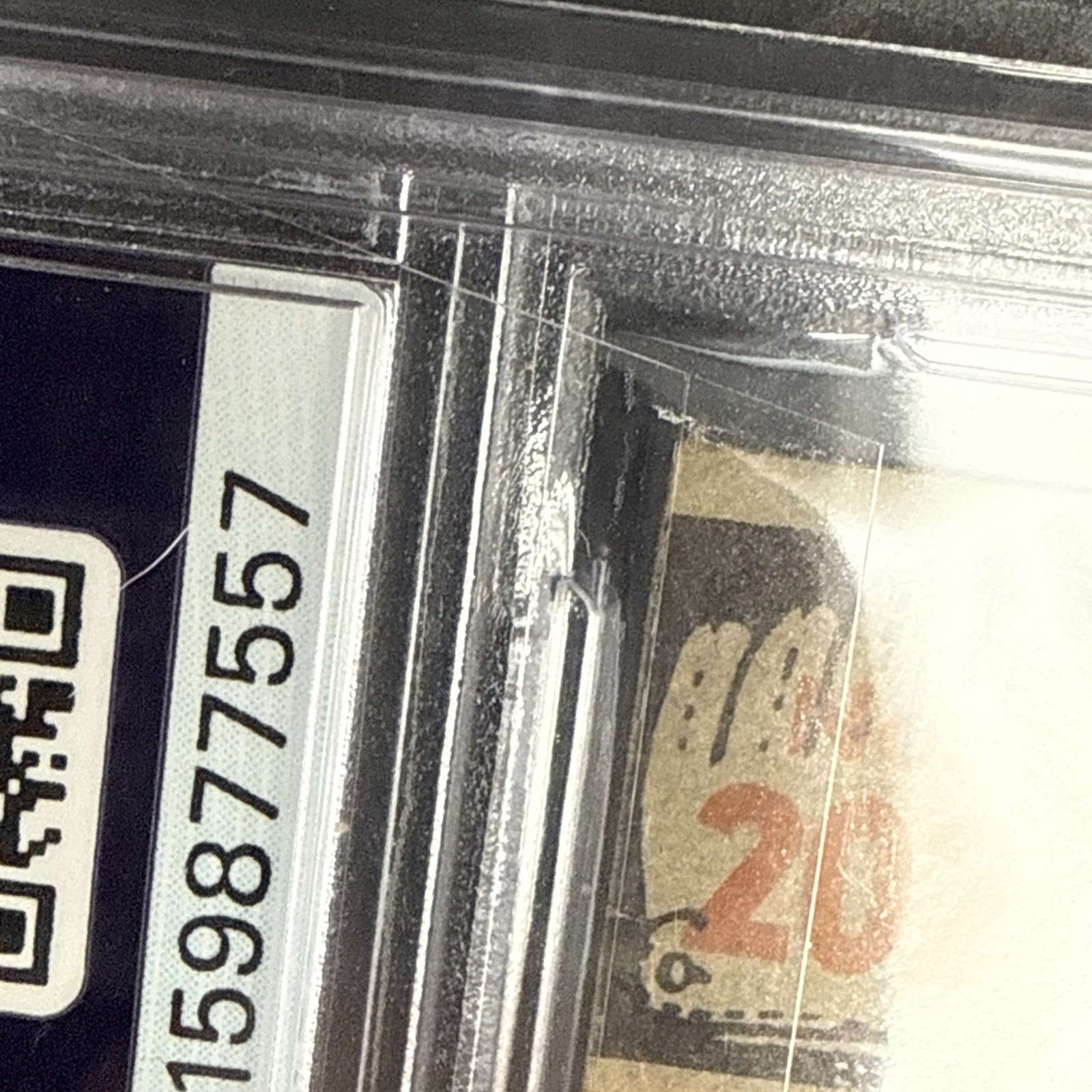 Mickey Mantle 1955 Bowman Baseball #202 PSA 2 New York Yankees Vintage KS5 view 4