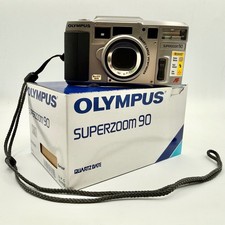 Olympus Superzoom 90 Quartz Date 35mm Film Ca...