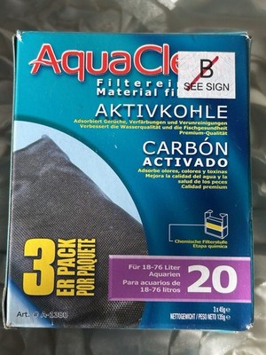 Aqua Clear AquaClear 20 Activated Carbon Inserts, Aquarium Filter Replacement