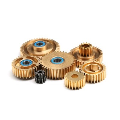 7Pcs New Transmission Gearbox Gears Set for Tamiya Tractor Trailer 1/14 RC Car
