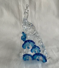 Swarovski Crystal SCS 2015 White Peacock  #5063695  COA NIB