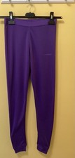 Campri Base Layer Leggings - Purple - Size 10