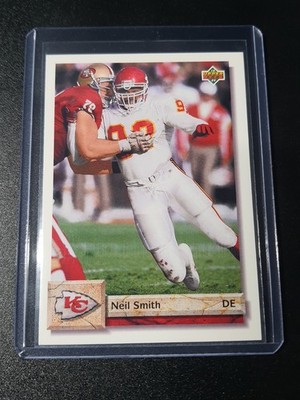 #103 - Neil Smith - Upper Deck 1992 - Kansas City Chiefs 