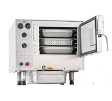 AccuTemp S32083D100 Countertop Electric Convection Steamer, Boilerless, 3 Pans