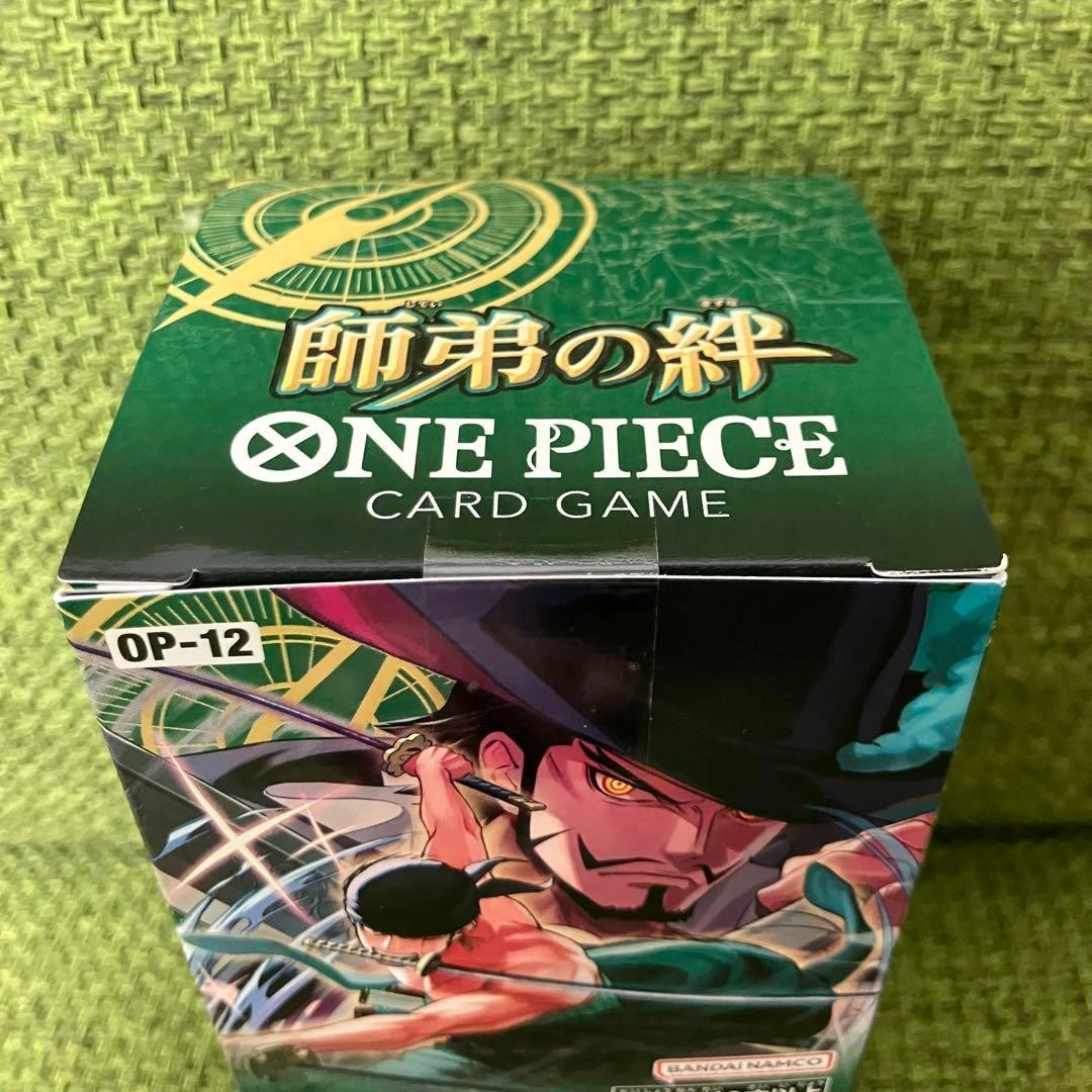 ONE PIECE カードゲーム OP-12 5ボックステープ付き ONE PIECE ワンピースカード PIECEカードゲーム 師弟の絆 OP-12