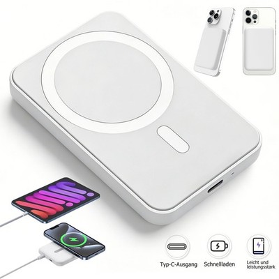 5000mah Magnetic Battery Magnetische Power Sicherheit Schnellladung Klein
