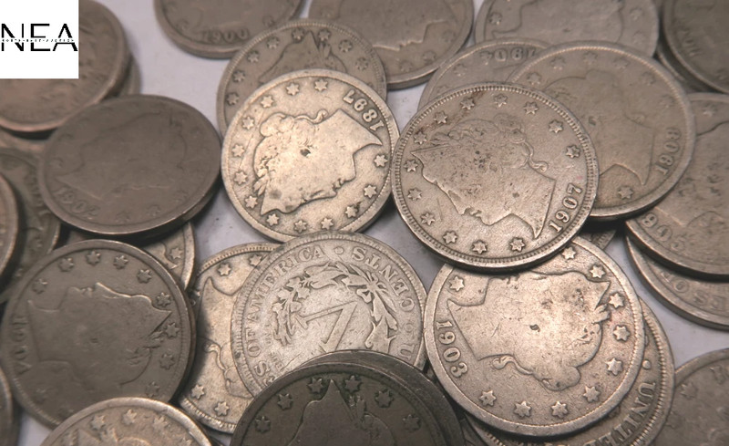 (20) 1800's/1900's Mixed Liberty V Nickel Lot/Set/Roll ~ AG/Good ~ 20 Coins