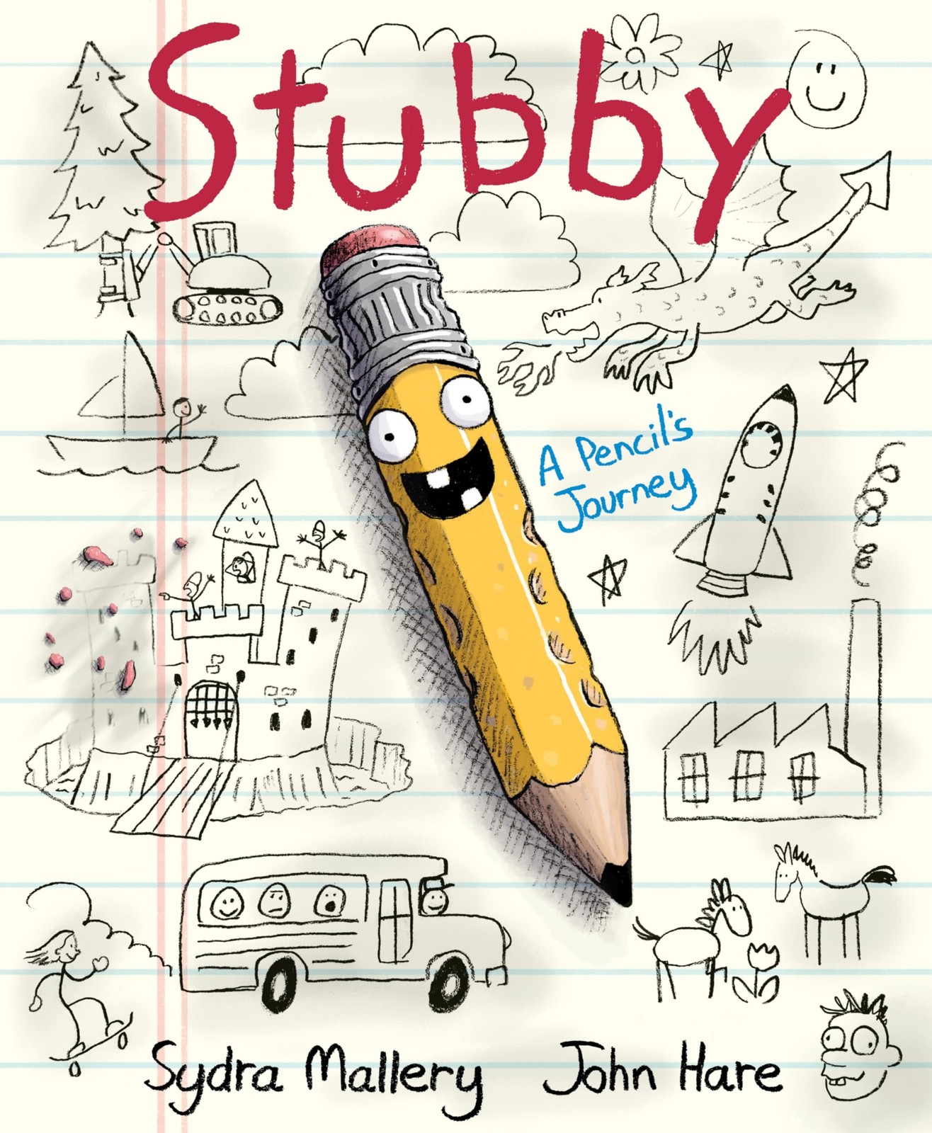 Stubby A Pencil's Journey by Sydra Mallery (Hardback Book) - Image 4