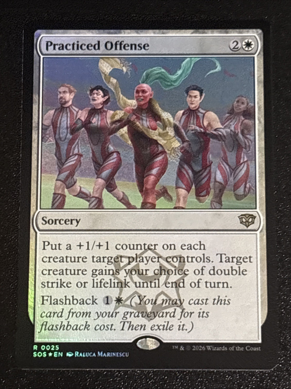 MTG Secrets of Strixhaven Practiced Offense Foil 0025 NM Rare