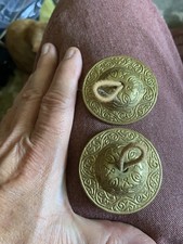Vintage Brass Zills Finger Cymbals Belly Danc...