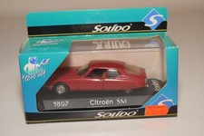 A2 1:43 SOLIDO 1807 CITROEN SM RED MIB