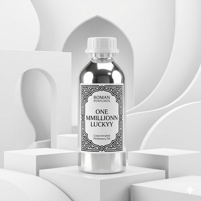 Roman One Mmillionn Luckyy Concentrated Perfume Oil Sweet Woody 3.4 fl oz