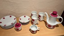 Geschirr Set / Kaffeeservice von Mitterteich Bavaria Thomas Germany 21 Teile