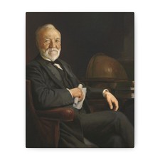 Unidentified Artist - Andrew Carnegie - c. 1905 - Canvas Wall Art