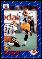 1991 All World CFL French Ray Macoritti Edmonton Eskimos #41