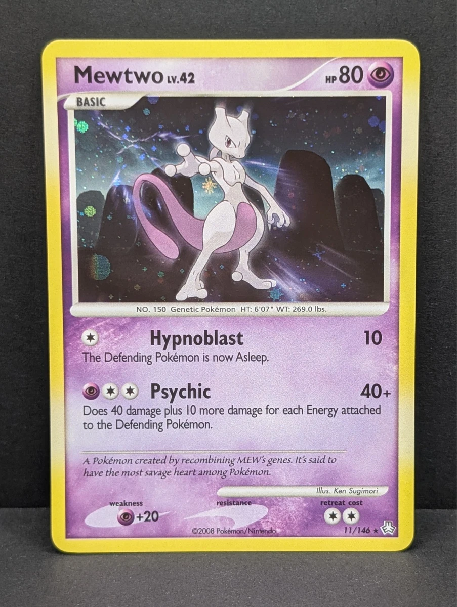 Mewtwo Pokémon TCG Legends Awakened Individual Collectible Card
