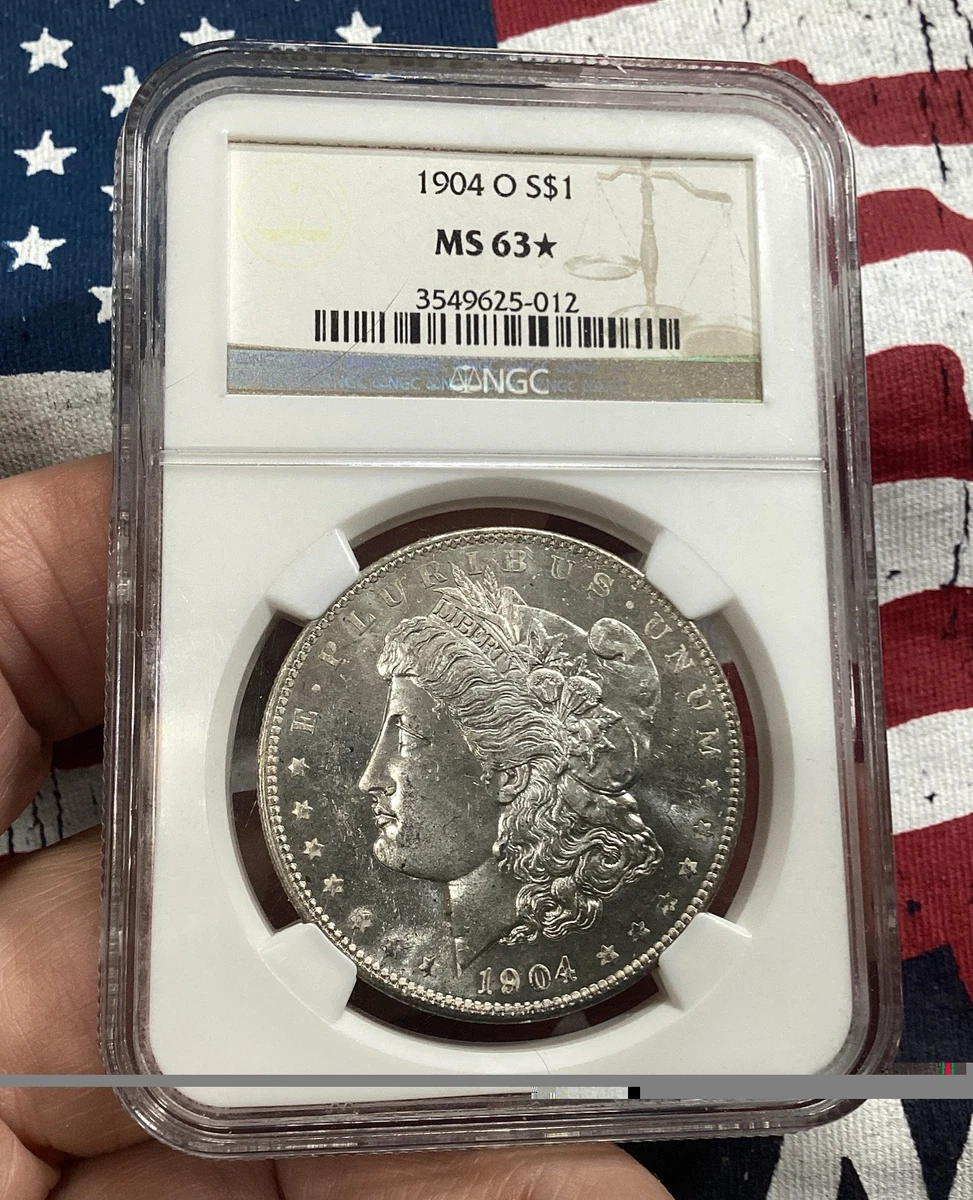 MS 63 Graded 1904 Year Morgan US Dollars (1878-1921) for sale | eBay