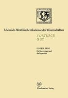 Die Merowinger Und Das Imperium 250. Sitzung Am 16. Juli 1980 In DüSseldorf Ewig