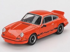 PORSCHE 911 CARRERA RS 2.7 TANGERINE 1/64 DIECAST MODEL CAR BY MINI GT MGT01142