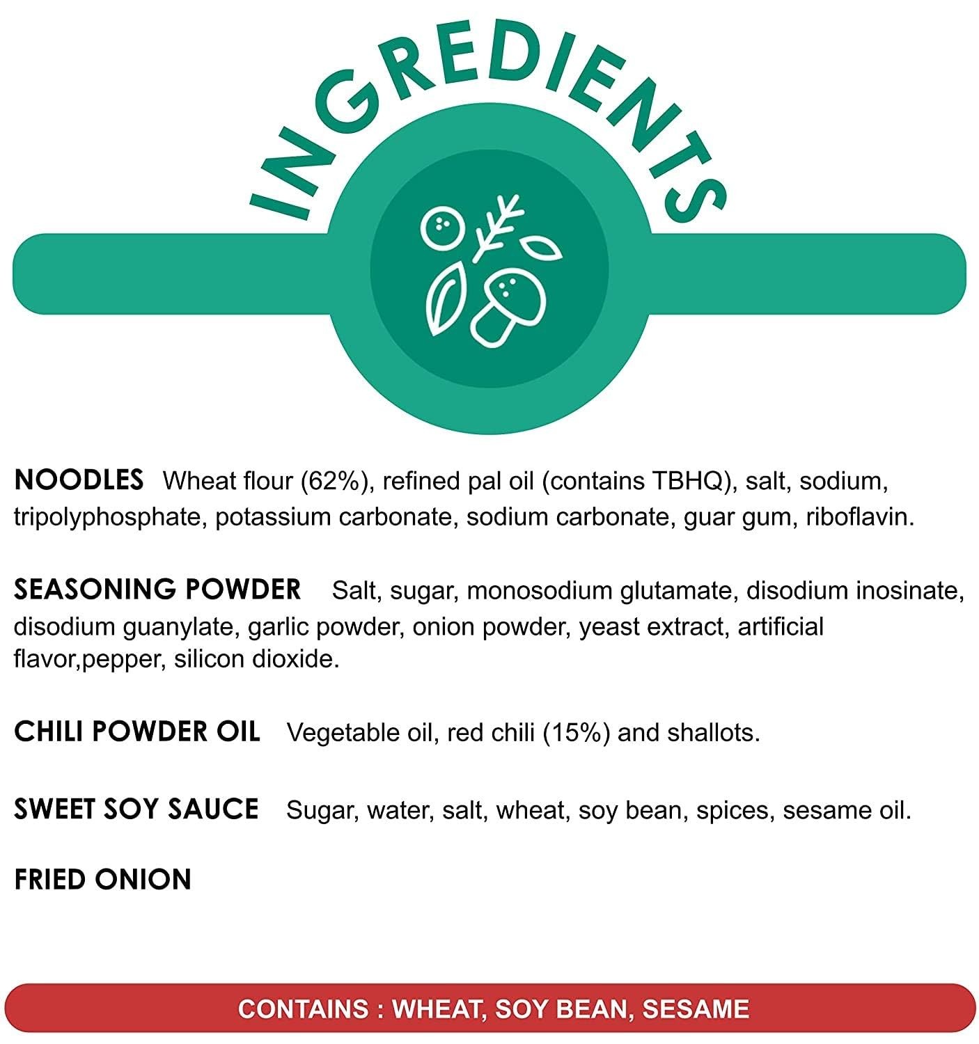 Indomie Mi Goreng Instant Stir Fry Noodles, Halal 3 Ounce (Pack of 30) 