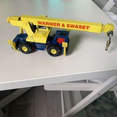 CORGI WARNER & SWASEY 4418 MOBILE HYDRAULIC CRANE 1101 VINTAGE DIECAST E.C.