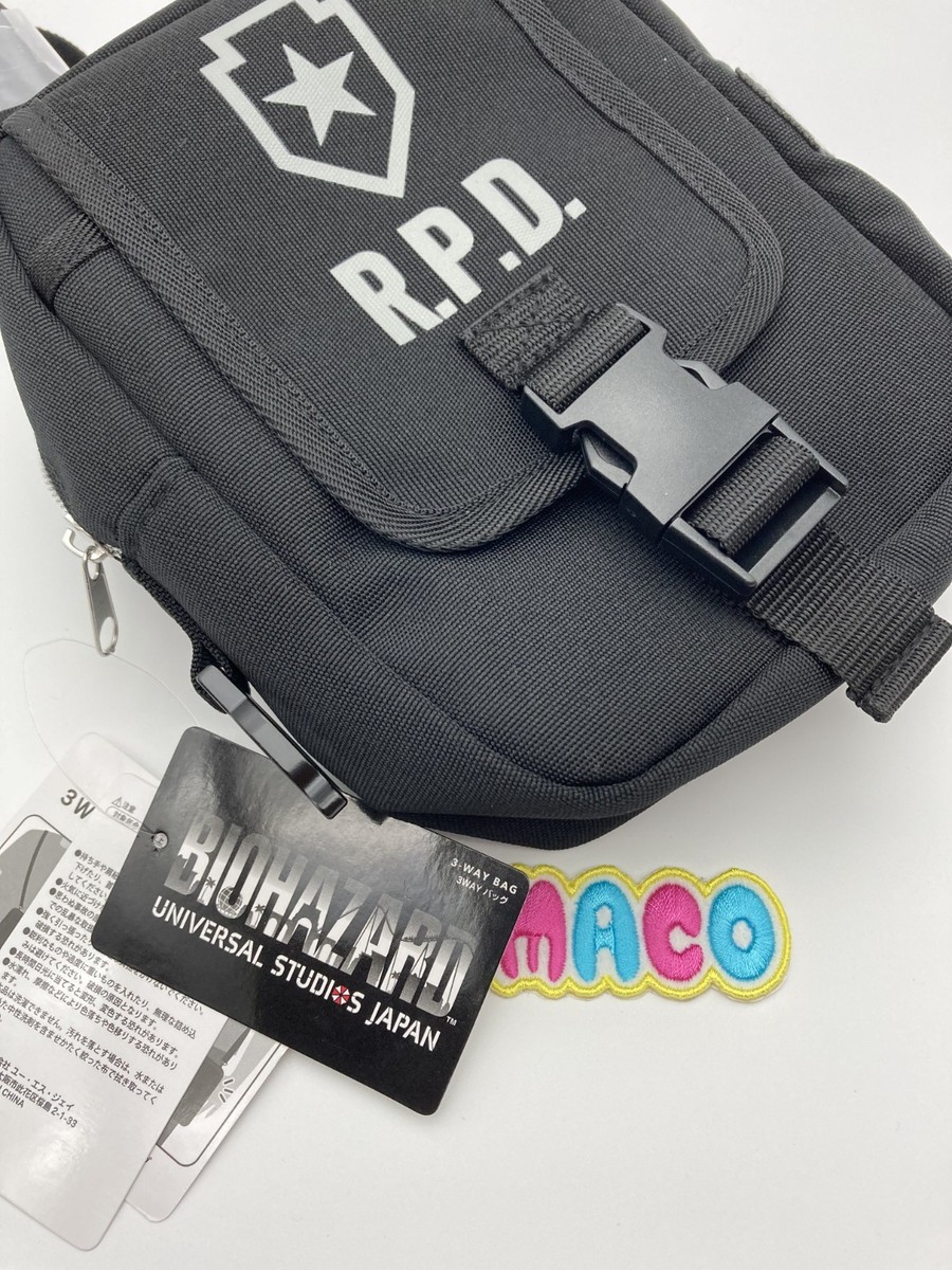 BIOHAZARD Resident Evil RPD 3Way Bag Shoulder Pouch USJ JAPAN 2025