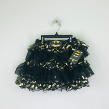 Batgirl Child's Medium Tutu Batman Halloween Cosplay Costume Dress Up DC New