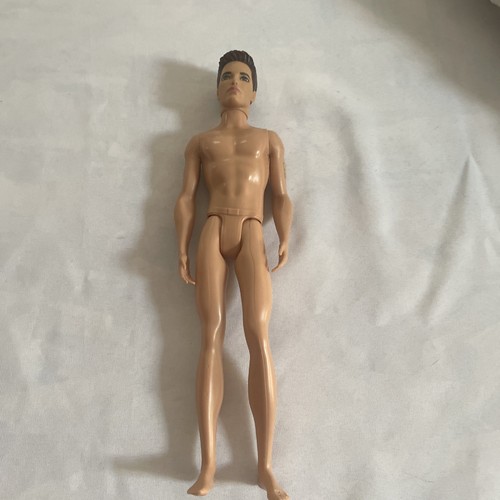 2013 Morena Ceja Moldeada Pelo Ojos Muñeca Ken Mattel Cuerpo Ryan Delgado Pantalones Rojos - Imagen 3 de 6