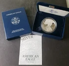 2003 W Proof $1 American Silver Eagle Dollar