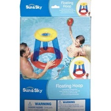 Sun & Sky Floating Hoop Pool Basketball Inflatable Hoop
