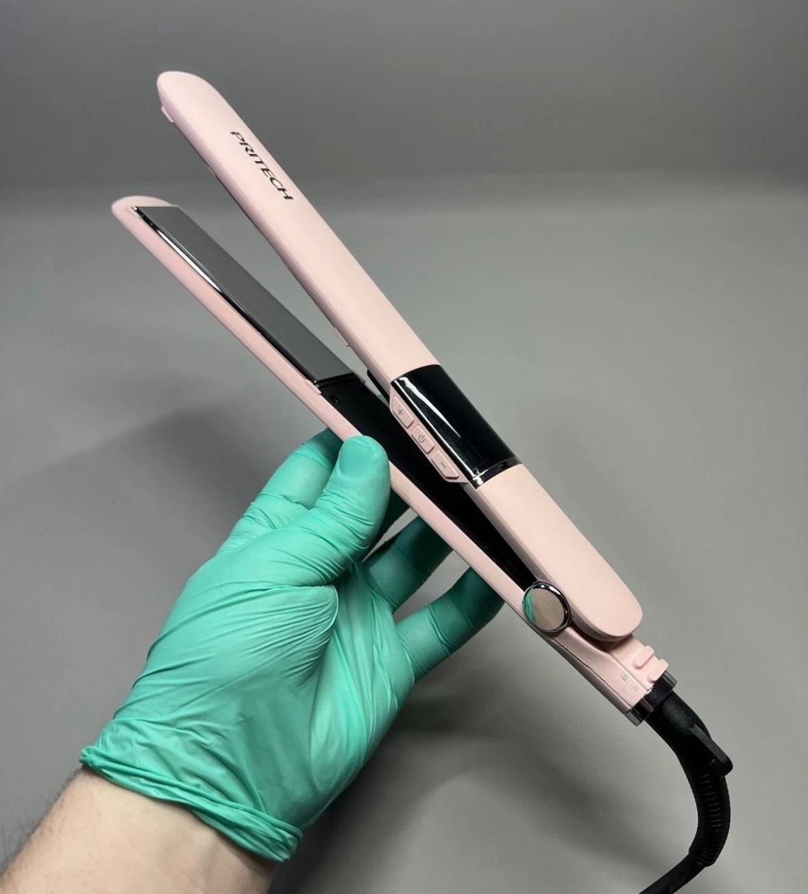 Titanium Hair Straighteners with Floating Long Plates for Sleek Styling 230C