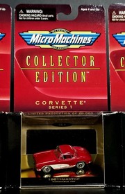 Lot of 10 Micro Machines Collector Edition Corvette Series 1 Sealed Cars