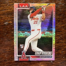 2026 Topps Series 1 Celebration Angels Chad Stevens RC #232 Opening Day Foil