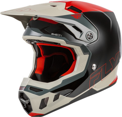 FLY Racing 73-4353XS Formula CC Glide Helmet Black/Red/Grey, DOT/ECE Approved,