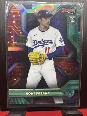 Roki Sasaki 2025 Bowman s Best Circuitry RC Dodgers Rookie
