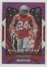 2021 Panini Prizm Draft Picks All-American Purple Wave Shaun Wade #191 0b67